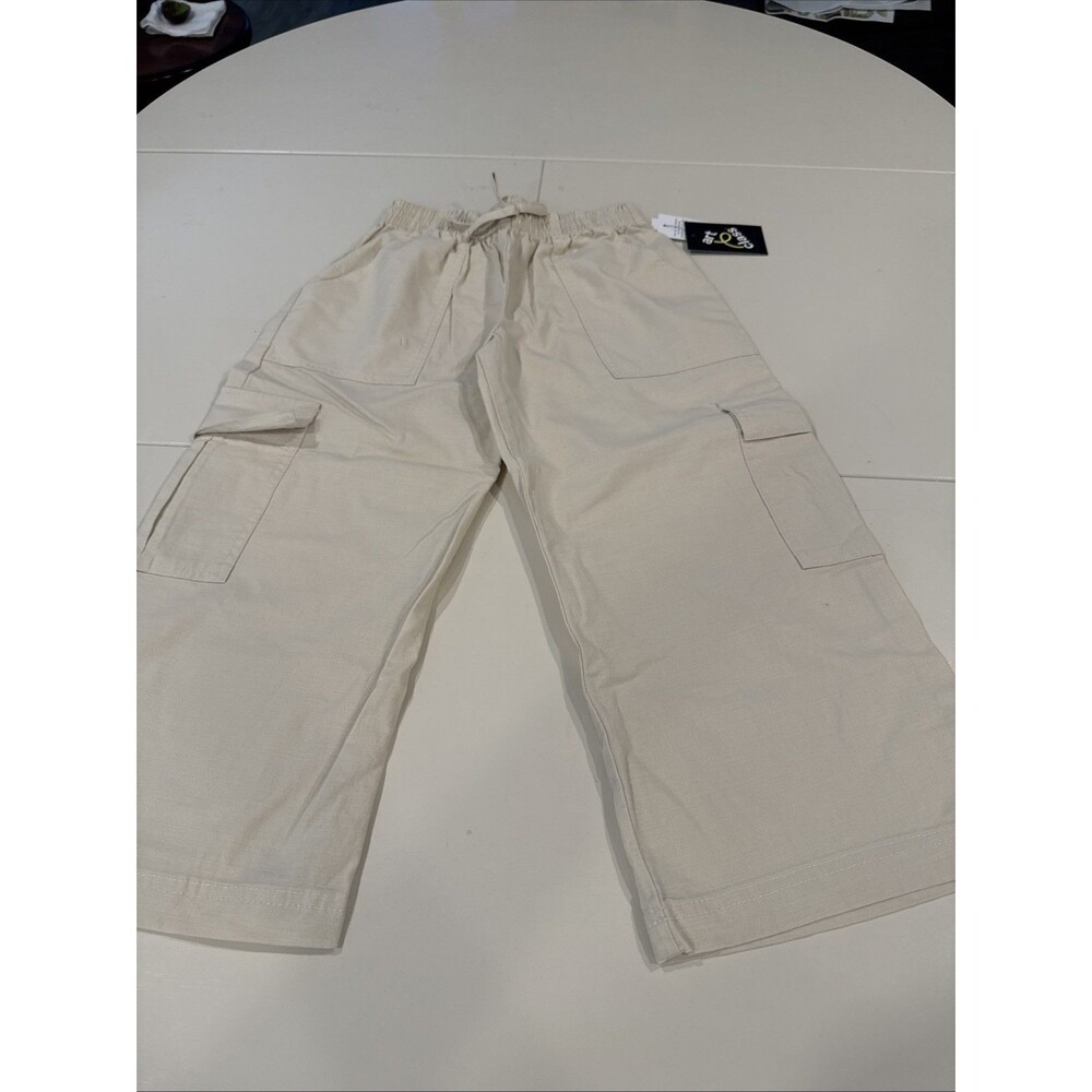 NWT Art Class Girls Khaki Cargo Pants Size XS (4/5)